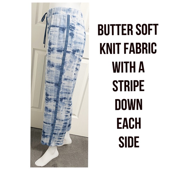 Lucky Brand Los Angeles, Soft Knit Tye Dye, Lounge Pants, Pajama Pants - Picture 3 of 7